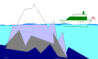 iceberg sketch
